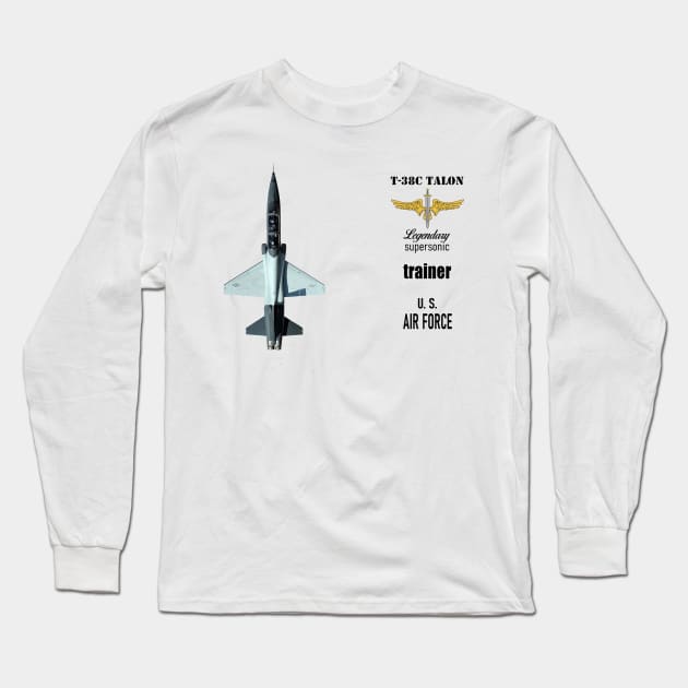 T-38C Talon Long Sleeve T-Shirt by sibosssr